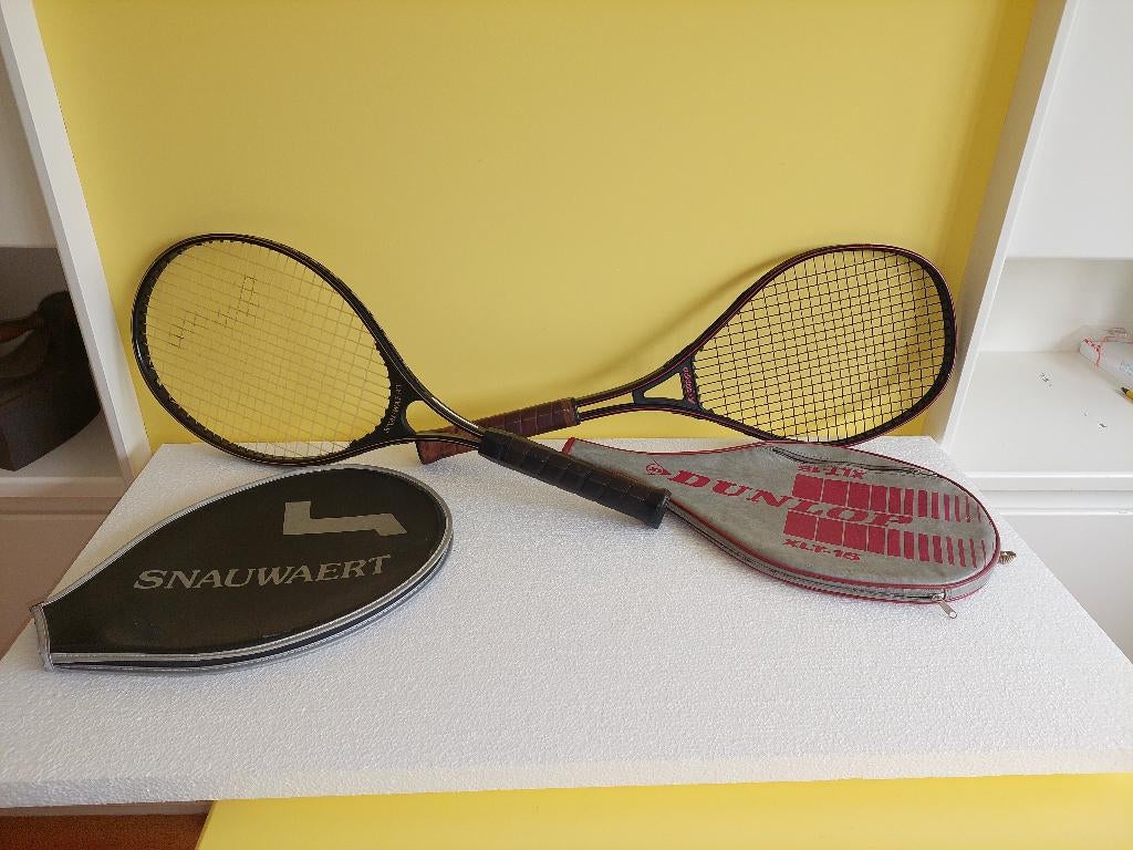 Twee tennisrackets, Ophalen, Gebruikt, Racket, Overige merken