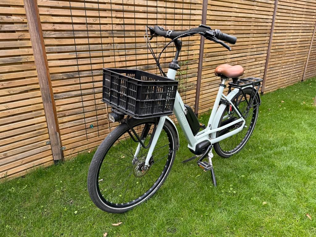 Gazelle Bloom e-bike – moederfiets – rijdt goed – incl. krat, Ophalen, Gebruikt, 51 tot 55 cm, 50 km per accu of meer