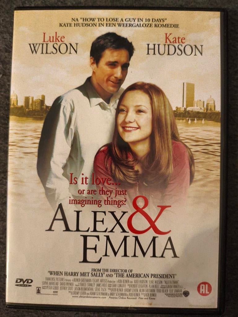 Alex & Emma DVD, Cd's en Dvd's, Dvd's | Drama, Ophalen of Verzenden