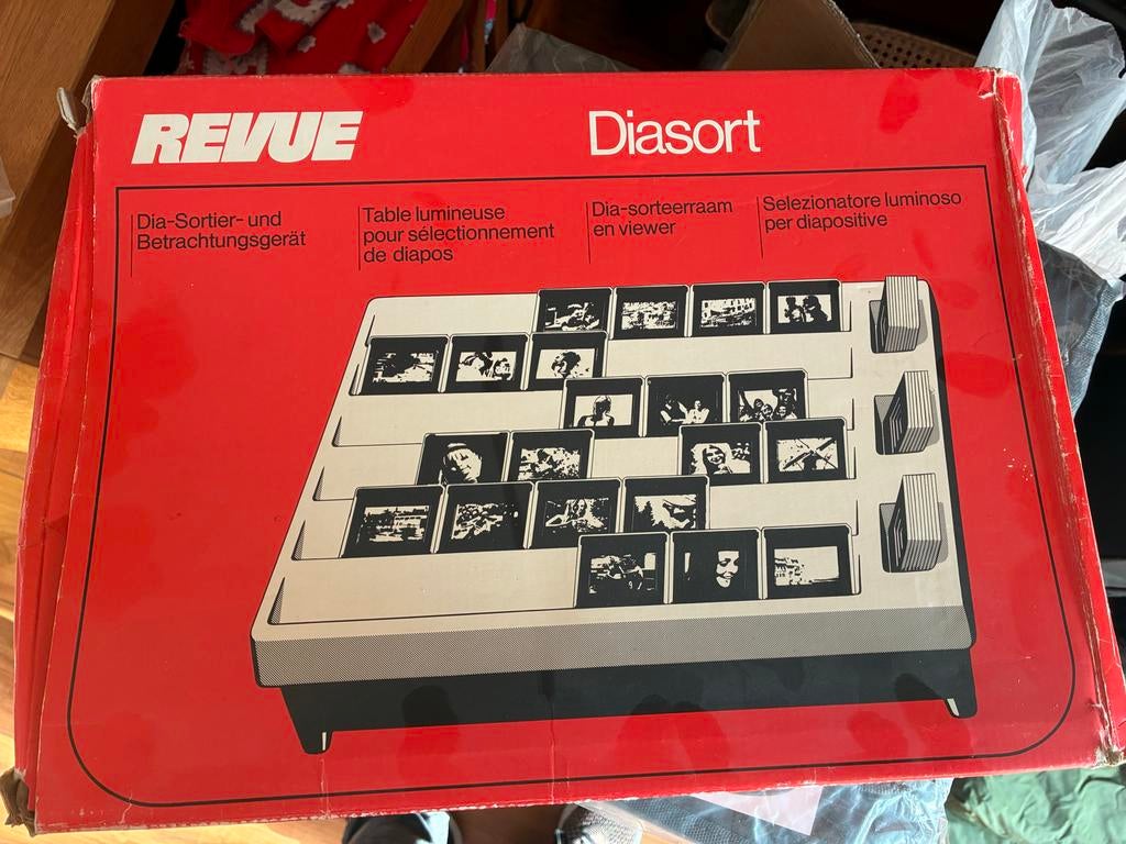 Revue Diasort Dia Sorteer-bak, Ophalen of Verzenden, Gebruikt
