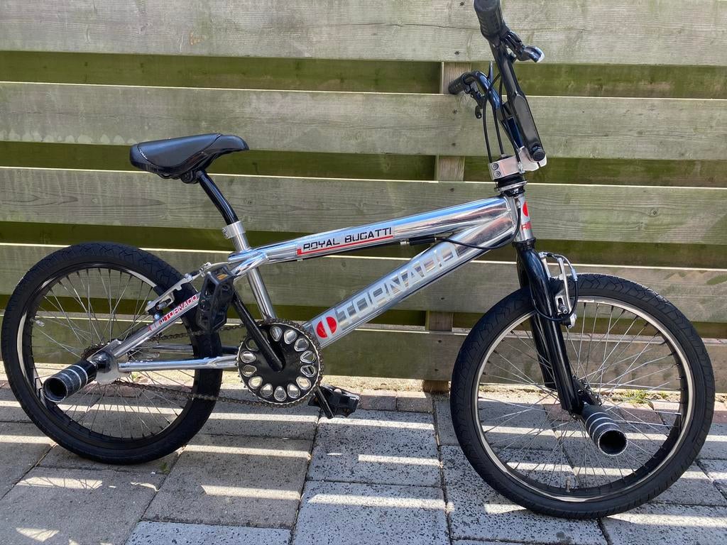 Tornado Royal Bugatti Bmx, Gebruikt, 20 tot 24 inch, Ophalen of Verzenden, Voetsteunen