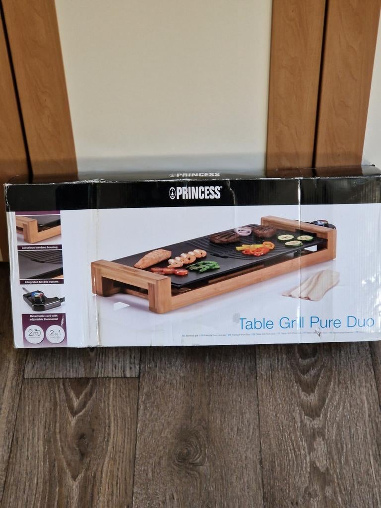 Bakplaat van PRINCESS   ACTIE Verzenden !!, Witgoed en Apparatuur, Grillplaten, Ophalen of Verzenden, Zo goed als nieuw, Tafelgrill