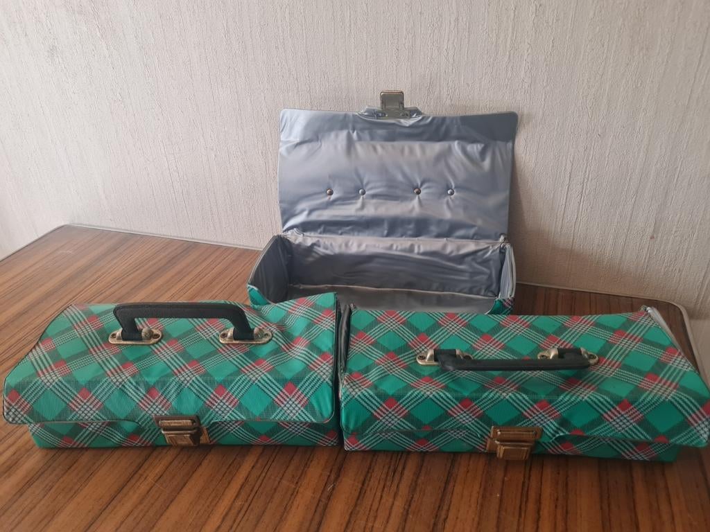 Retro casette bandjes bewaar koffertjes, Ophalen of Verzenden