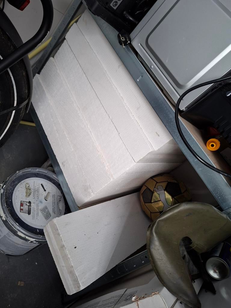 Cellenbetonblokken en Knauf blokkenlijm, Doe-het-zelf en Verbouw, Metselstenen, Ophalen