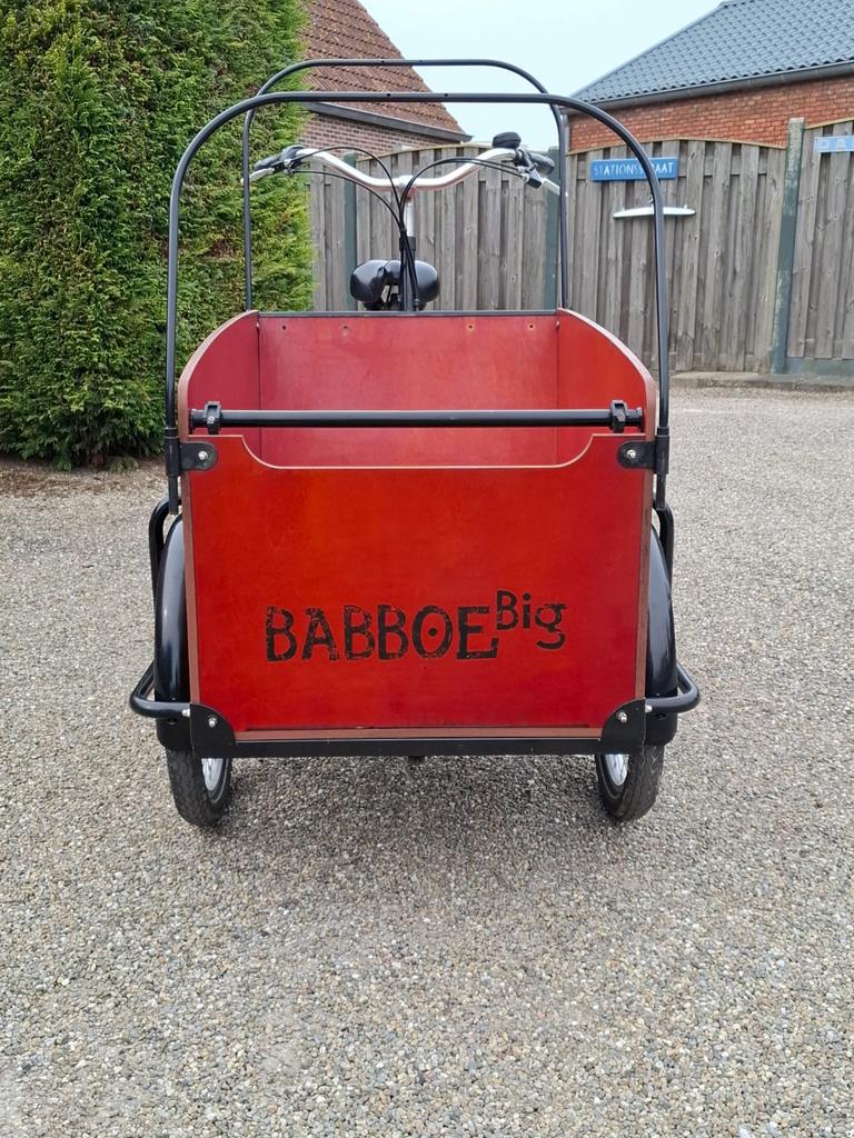 Babboo big bakfiets, Ophalen, Gebruikt, 4 kinderen of meer