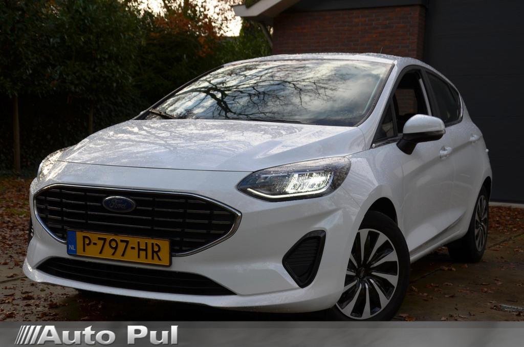 Ford Fiesta 1.0 EcoBoost Hybrid Titanium Navi/Pdc/Ecc/Apple, Auto's, Ford, Voorwielaandrijving, Gebruikt, Euro 6, USB
