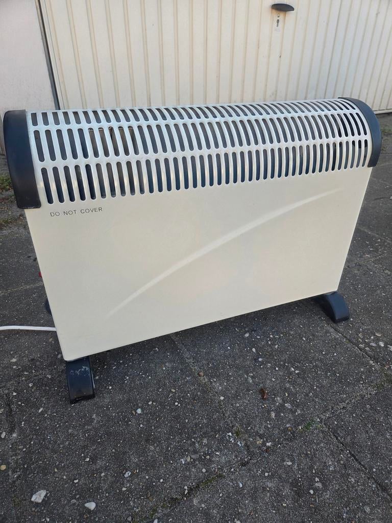 Elektrische convector kachel, Ophalen