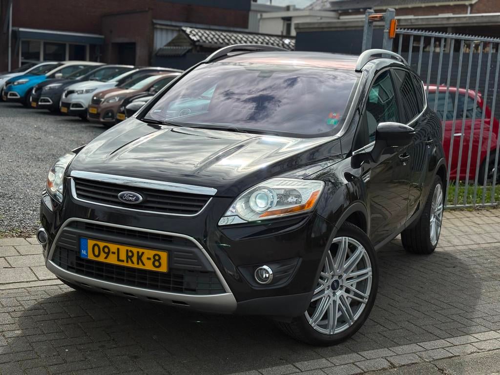 Ford Kuga 2.5 20V Titanium | Panoramadak | 20” LMV | Leder, Automaat, Gebruikt, Zwart, 1553 kg