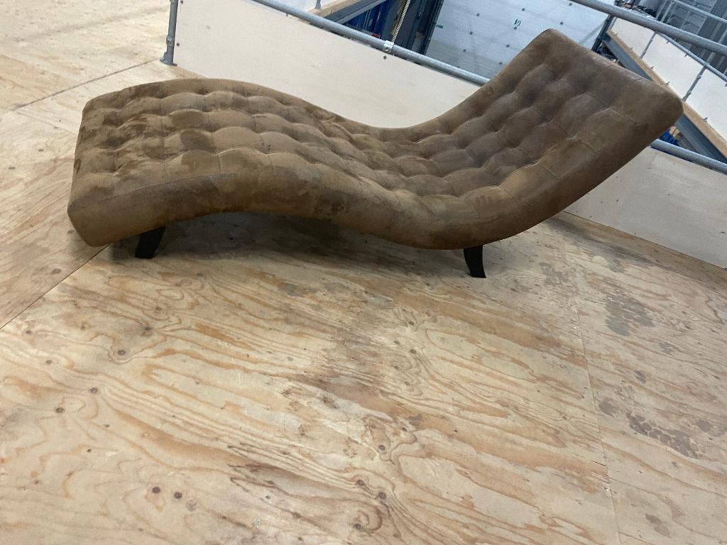 Kare design Snake vintage ligstoel, Huis en Inrichting, Eenpersoons, Vintage relax, Ophalen of Verzenden, Zo goed als nieuw
