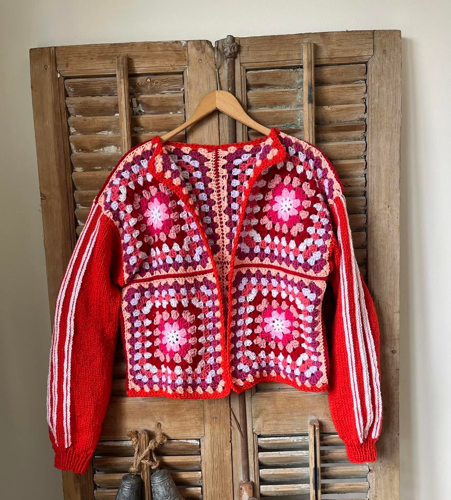 🌸Gehaakt Granny Square vest maat M🌸, Verzenden, Nieuw, Maat 38/40 (M), Overige kleuren
