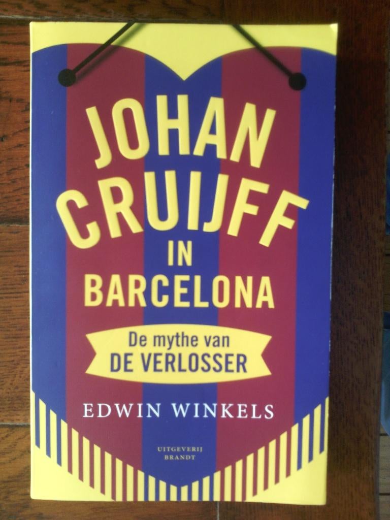 voetbalboek-Johan Cruijff in Barcelona, Boeken, Ophalen of Verzenden, Zo goed als nieuw, Balsport