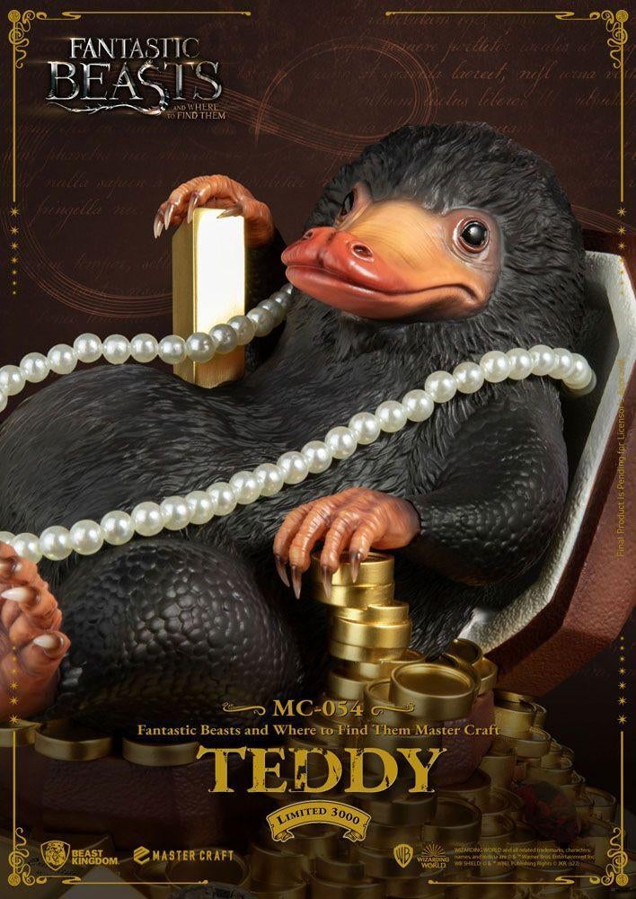 Beast Kingdom Master Craft Fantastic Beasts Niffler Teddy, West Campus 1 76863 Herxheim (DE), Heo GmbH, Nieuw, Ophalen of Verzenden