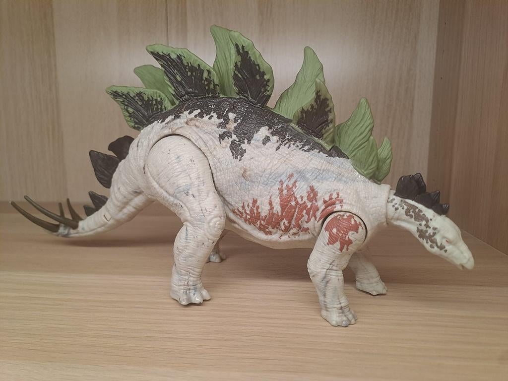 Jurassic World Dino Trackers Stegosaurus, Ophalen of Verzenden, Zo goed als nieuw