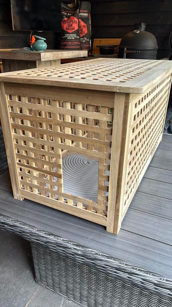 Ikea kastje kattenbak, Ophalen, Gebruikt