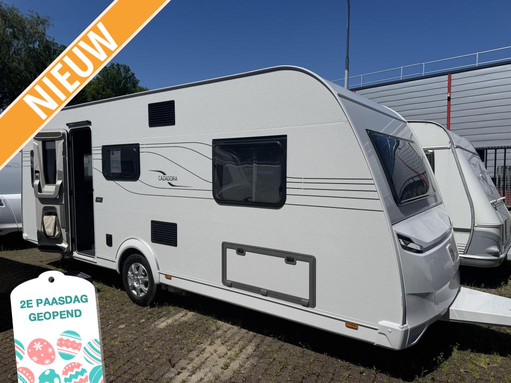 Tabbert Cazadora 550 E, Enkele bedden, Rondzit, Zondag open, Schokbreker, Rondzit, Tabbert, Bedrijf