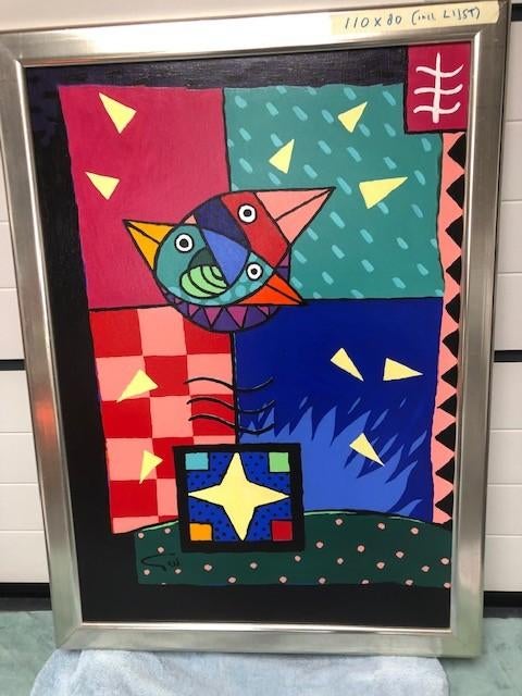 "Three Birds”, uit collectie Wim Heesakkers (1950)., Ophalen