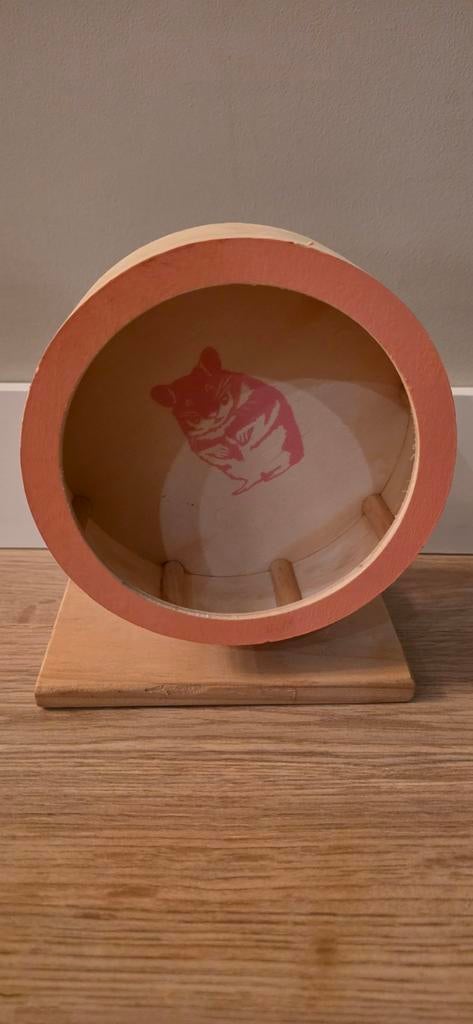 Loopwiel voor dwerghamster of muis., Ophalen of Verzenden, Gebruikt, Loopwiel of Rad