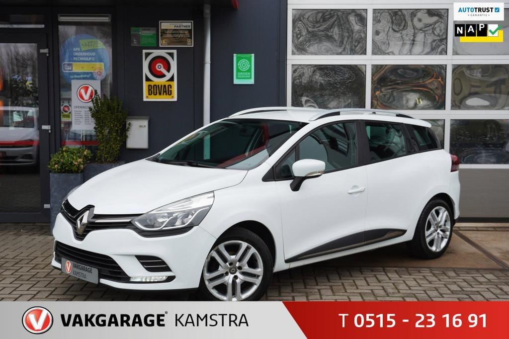 Renault Clio Estate 1.5 dCi Zen NAP Navi/DAB+/Cruise/Trekh., Voorwielaandrijving, Stof, Euro 6, 4 cilinders