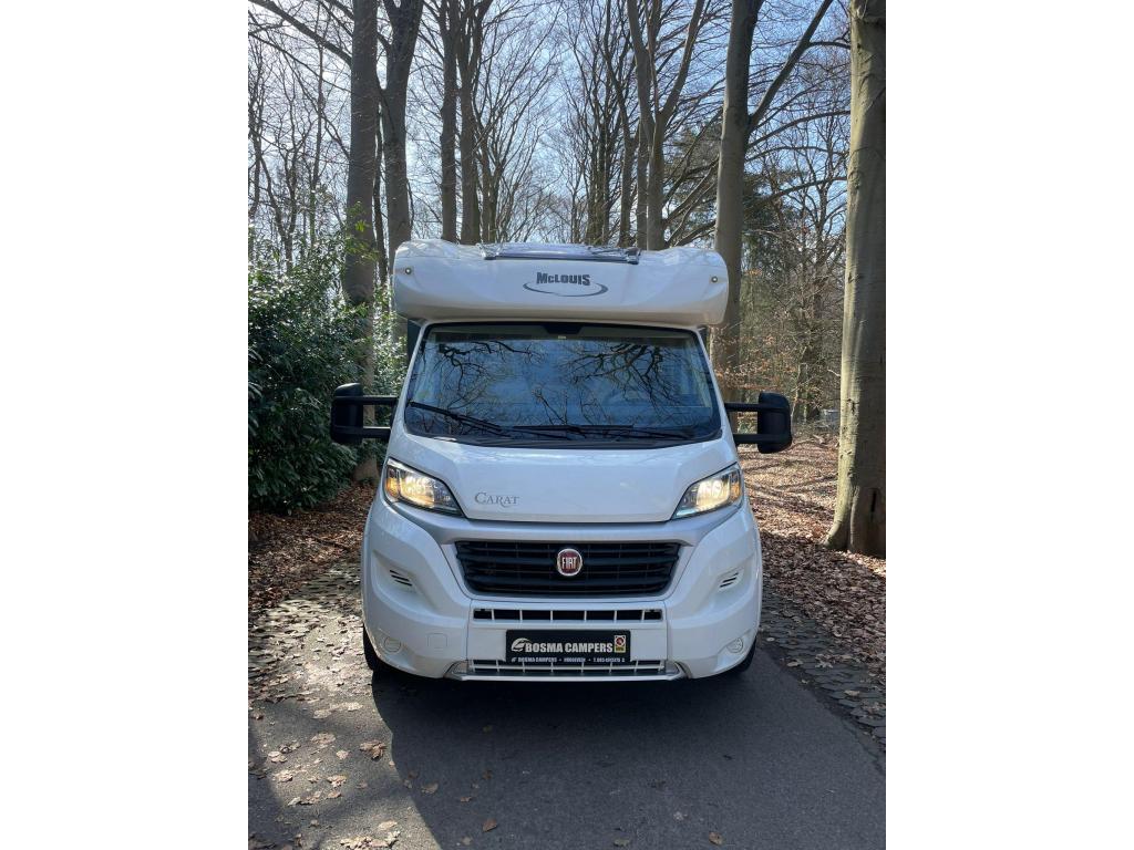 McLouis Carat 479 G Queensbed 57000 km Airco Hefbed Euro 6, Ringverwarming, Fiat, Airbags, Bedrijf