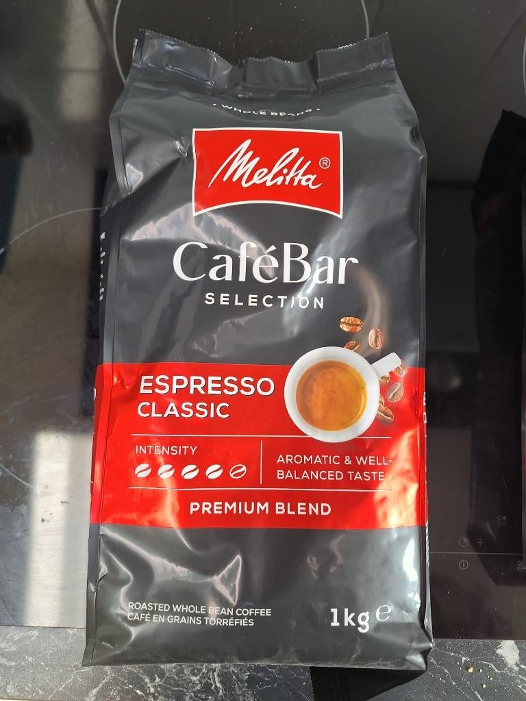 Melitta Espresso Bonen 2x 1 kg €18/stuk, Ophalen of Verzenden