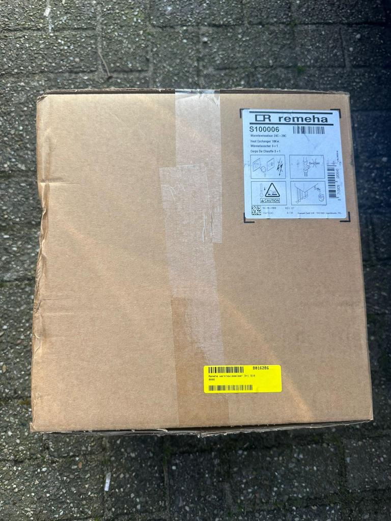 Remeha Warmtewisselaar 18kW - Nieuw in doos, Ophalen of Verzenden, Nieuw, 800 watt of meer, Cv-ketel of Combi-ketel
