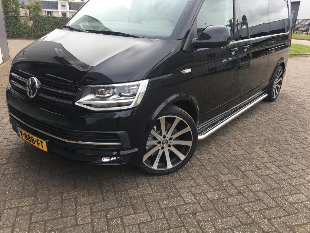 VW T6 Transporter Sidebars met rvs trede, Ophalen of Verzenden, Niet ingevuld, Niet ingevuld, Niet ingevuld