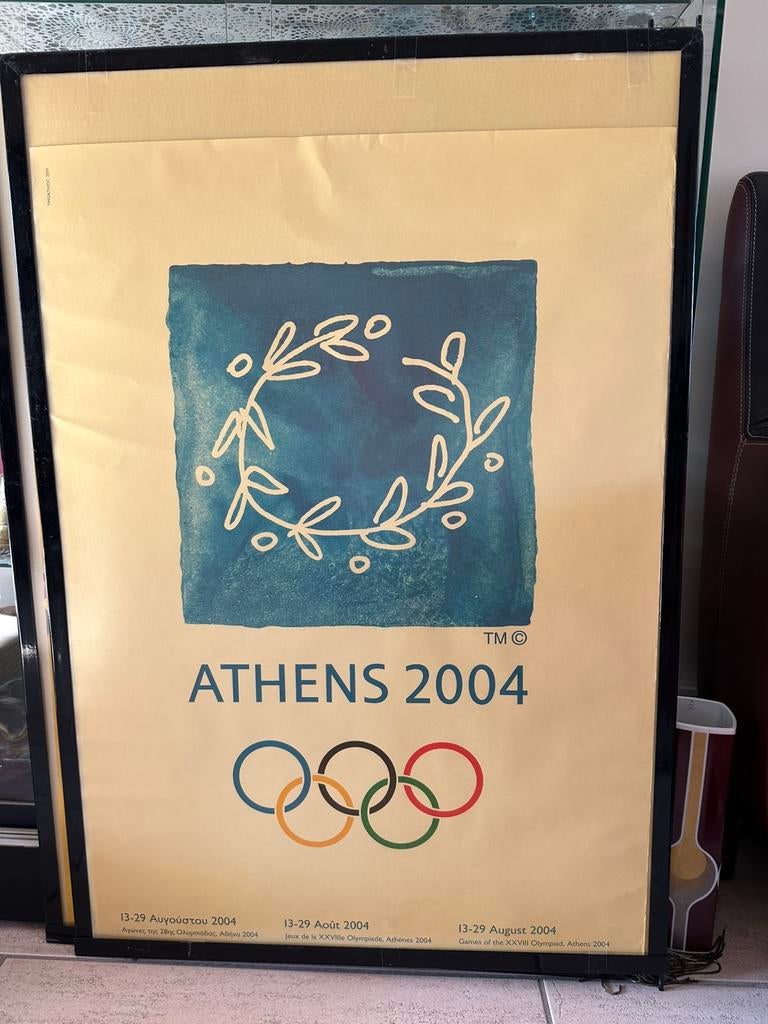 Olympische spelen poster 2004, Ophalen, Gebruikt, Overige typen