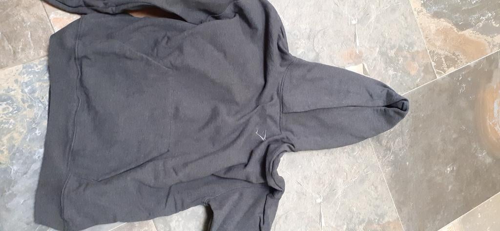 Gymshark sweater, hoody maat M antraciet, Sport en Fitness, Ophalen of Verzenden, Zo goed als nieuw