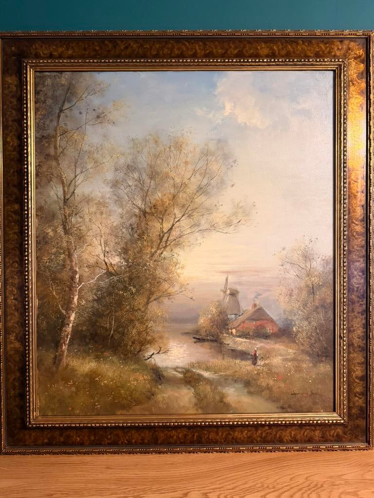 Schilderij (kunstenaar onbekend), Ophalen