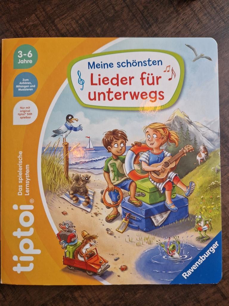 Tiptoi Liederboek Duits — helemaal nieuw, Ophalen of Verzenden, Nieuw, Fictie algemeen