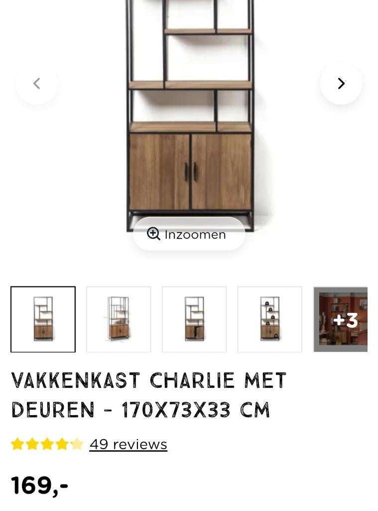 Vakkenkast, Ophalen, Gebruikt