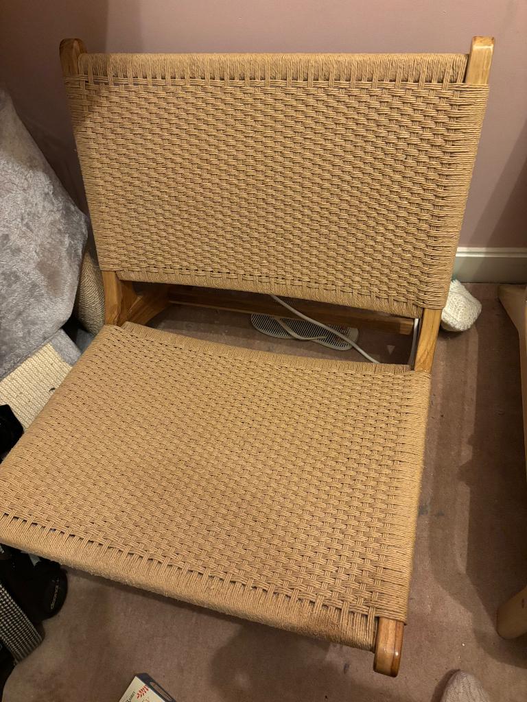 Lounge chair, Huis en Inrichting, Fauteuils, Ophalen, Zo goed als nieuw, 50 tot 75 cm