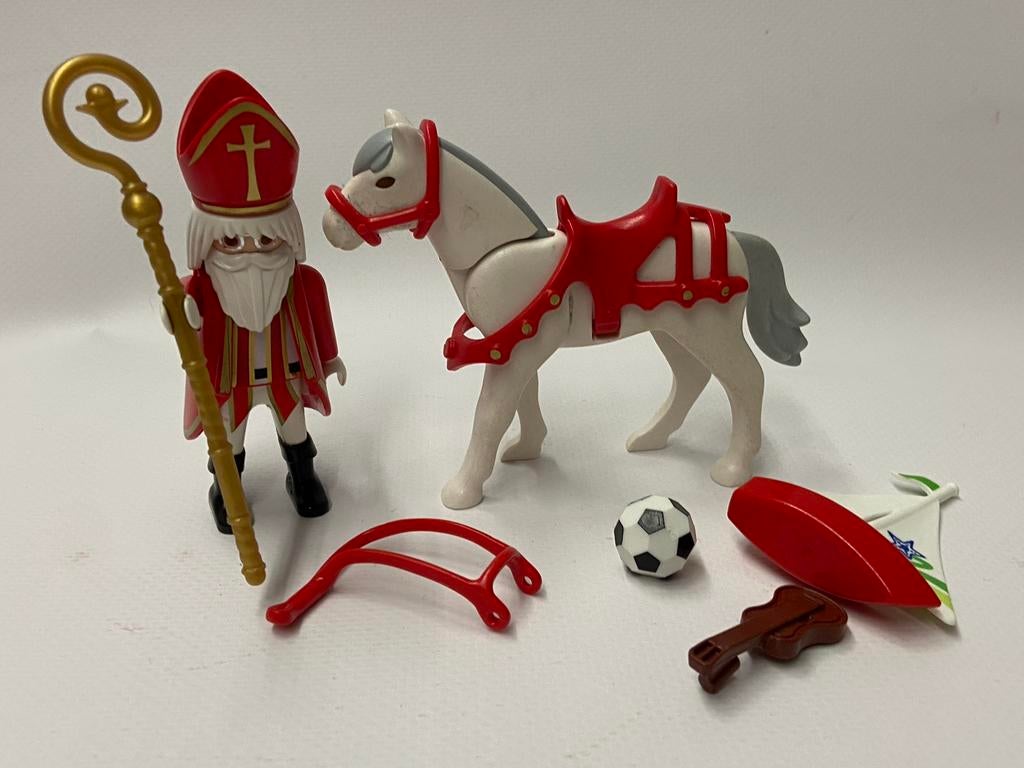 Playmobil sinterklaas en paard en losse items, Kinderen en Baby's, Speelgoed | Playmobil, Ophalen of Verzenden, Gebruikt, Los playmobil