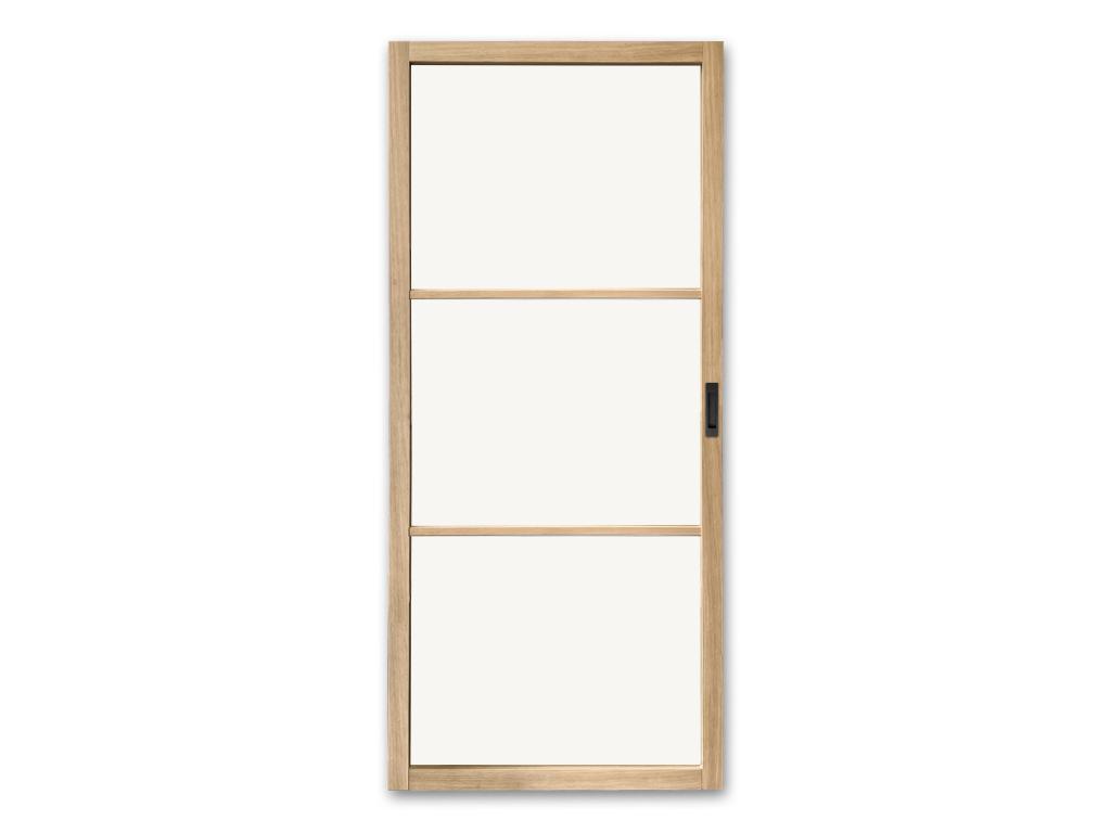 Eiken deur met glas | Binnendeur | Industriële deur