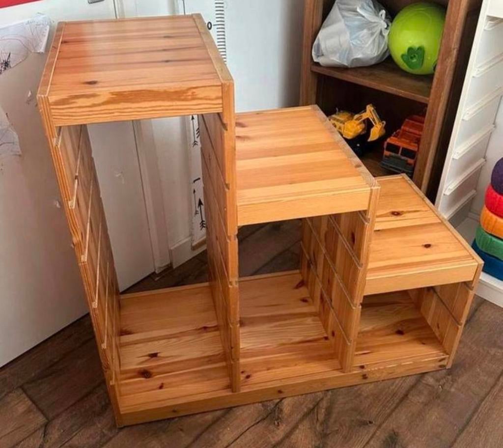 Grenen ikea trofast trapkast, Ophalen, Zo goed als nieuw, Kast