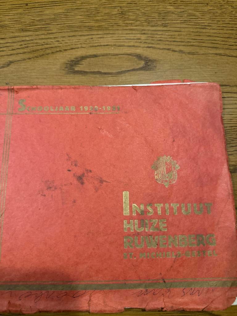 Instituut Huize Ruwenberg schooljaar 1930-1931, Verzamelen, Ophalen of Verzenden, Gebruikt, Boek