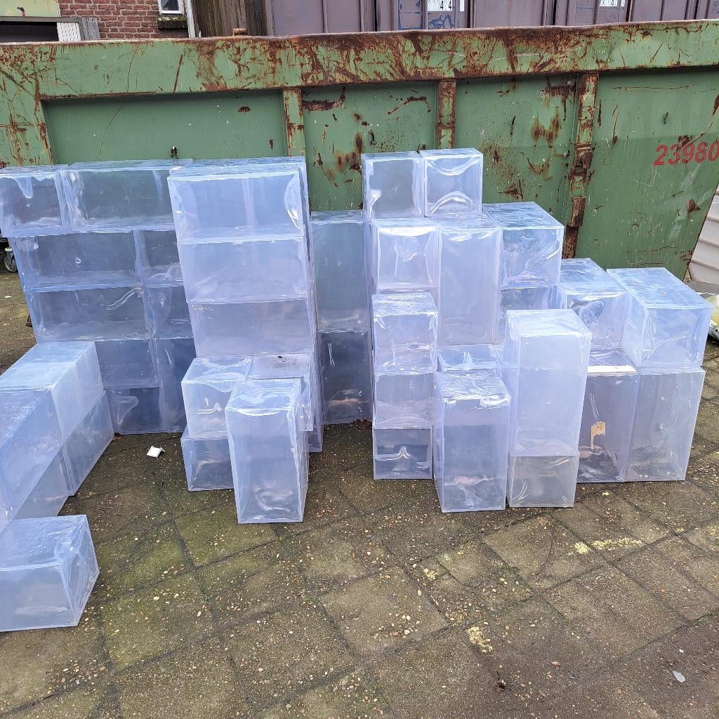 Plexiglas kubussen - decoratie <> wandafscheidingen ed., Ophalen
