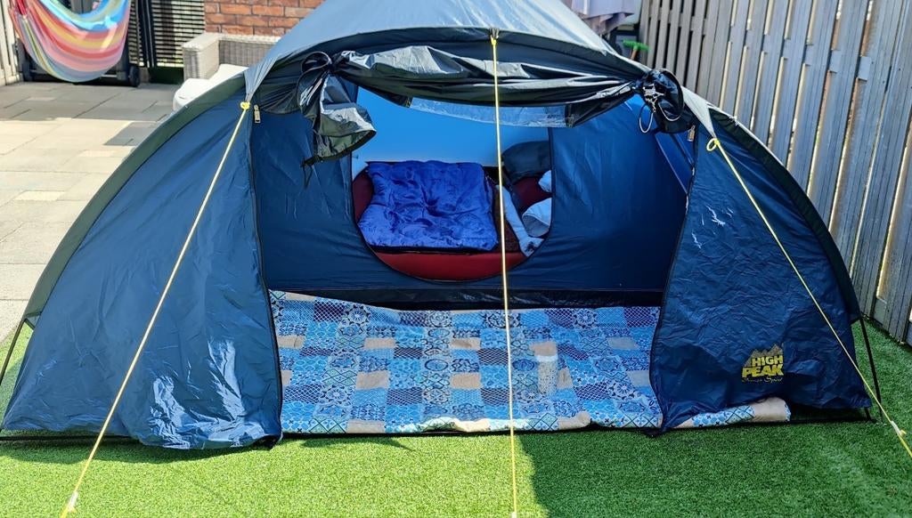 High Peak Vision 3 Koepeltent - Compact en Lichtgewicht, Caravans en Kamperen, Tenten, Ophalen