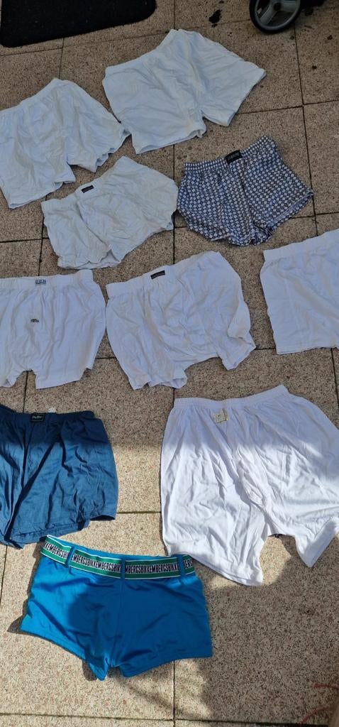 Partij van 10 katoenen heren onderbroeken, Ophalen of Verzenden, Zwart, Boxer
