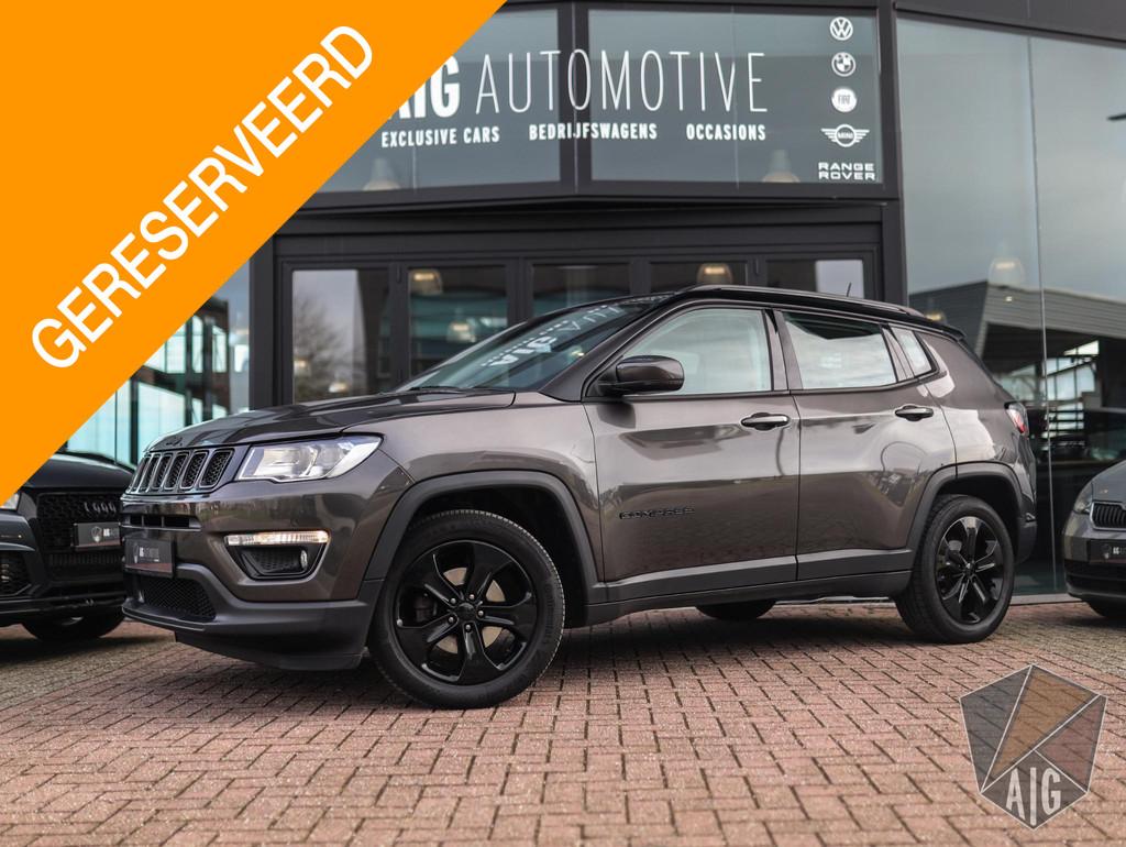 Jeep Compass 1.4 MultiAir Night Eagle | Camera | Leder | Cru, Voorwielaandrijving, 450 kg, Gebruikt, Euro 6