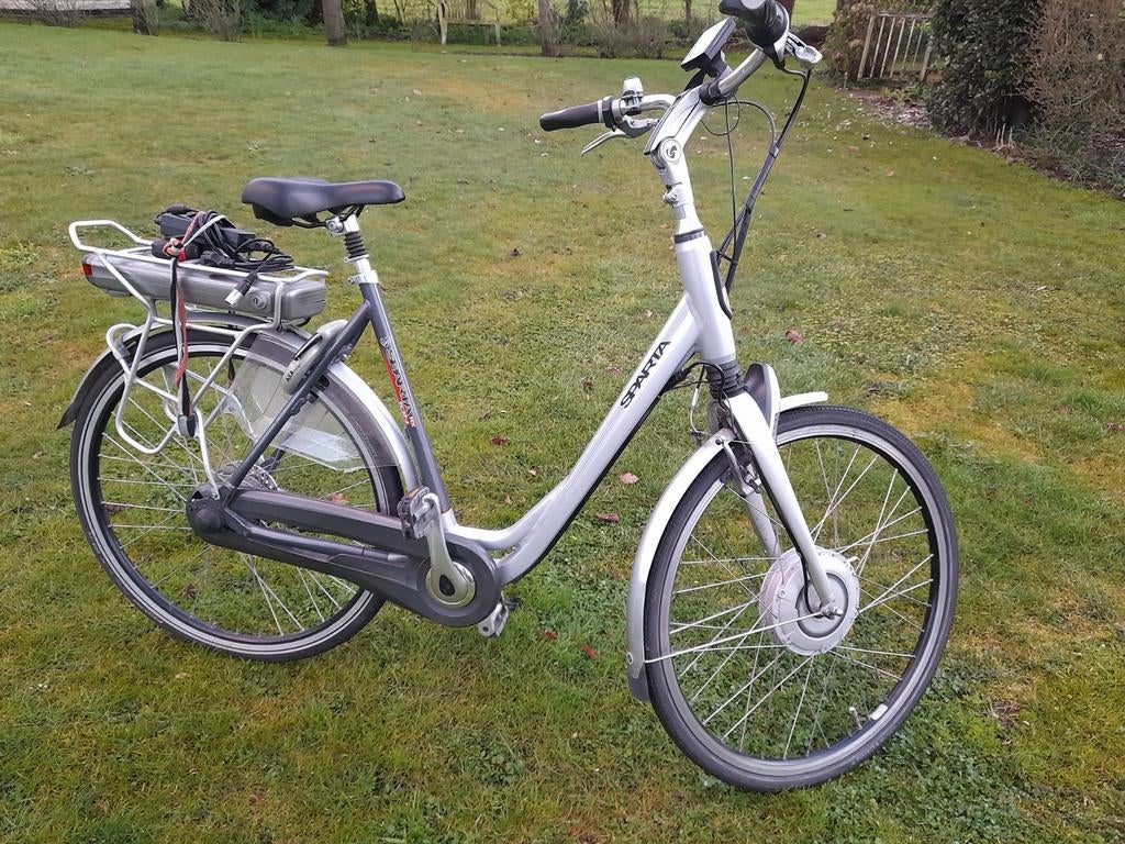Sparta rx ion elektrische fiets met defecte accu + extra acc, Fietsen en Brommers, Elektrische fietsen, Ophalen, Gebruikt, Minder dan 30 km per accu
