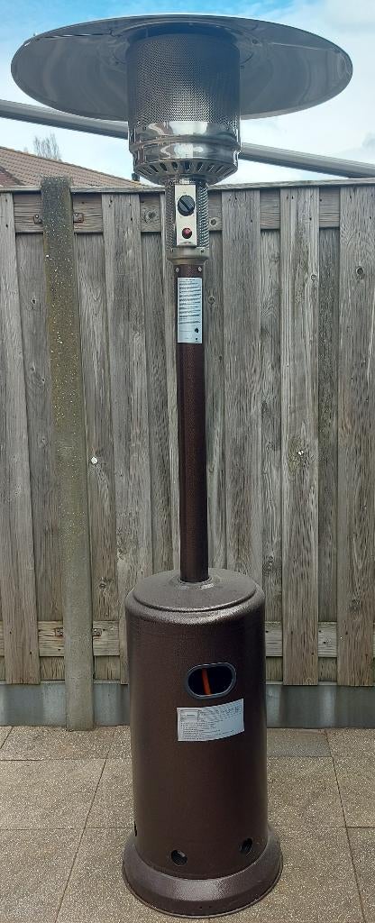 Terras heater te koop aangeboden, Ophalen, Zo goed als nieuw, Gas, Vloer