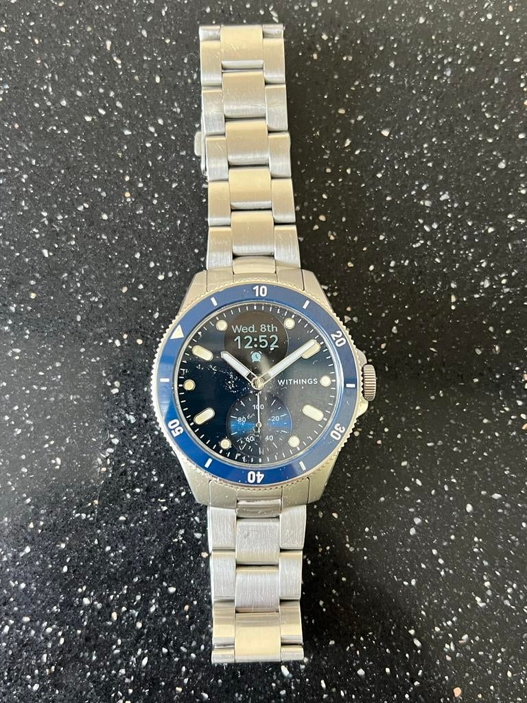 Withings Scanwatch Nova, Ophalen, Hartslag, Zo goed als nieuw, Waterdicht