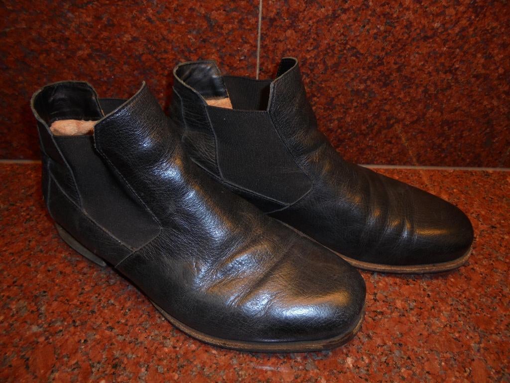 zwarte enkelschoenen maat 42 zwart Think, Zwart, Overige typen, Ophalen of Verzenden, Gedragen