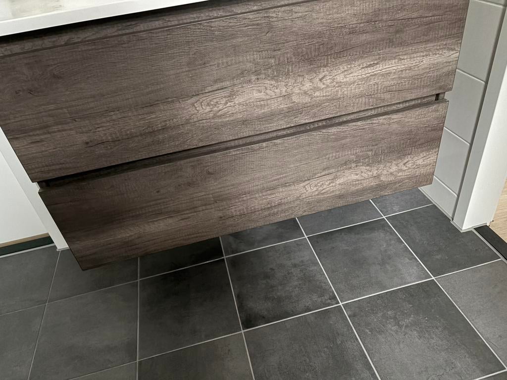 Badmeubel, Ophalen of Verzenden, Zo goed als nieuw, Minder dan 10 m², Parket