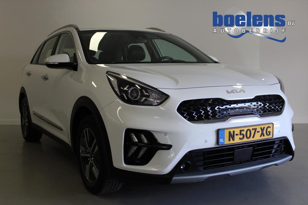 Kia Niro 1.6 GDi PHEV DynamicLine | PLUG-IN | CAMERA | AFN-T, Auto's, Kia, Gebruikt, Leder en Stof, Wit, Origineel Nederlands