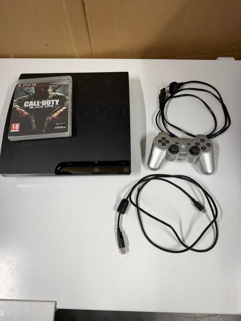 Playstation 3 slim, Ophalen, Zo goed als nieuw, Met 1 controller, Slim