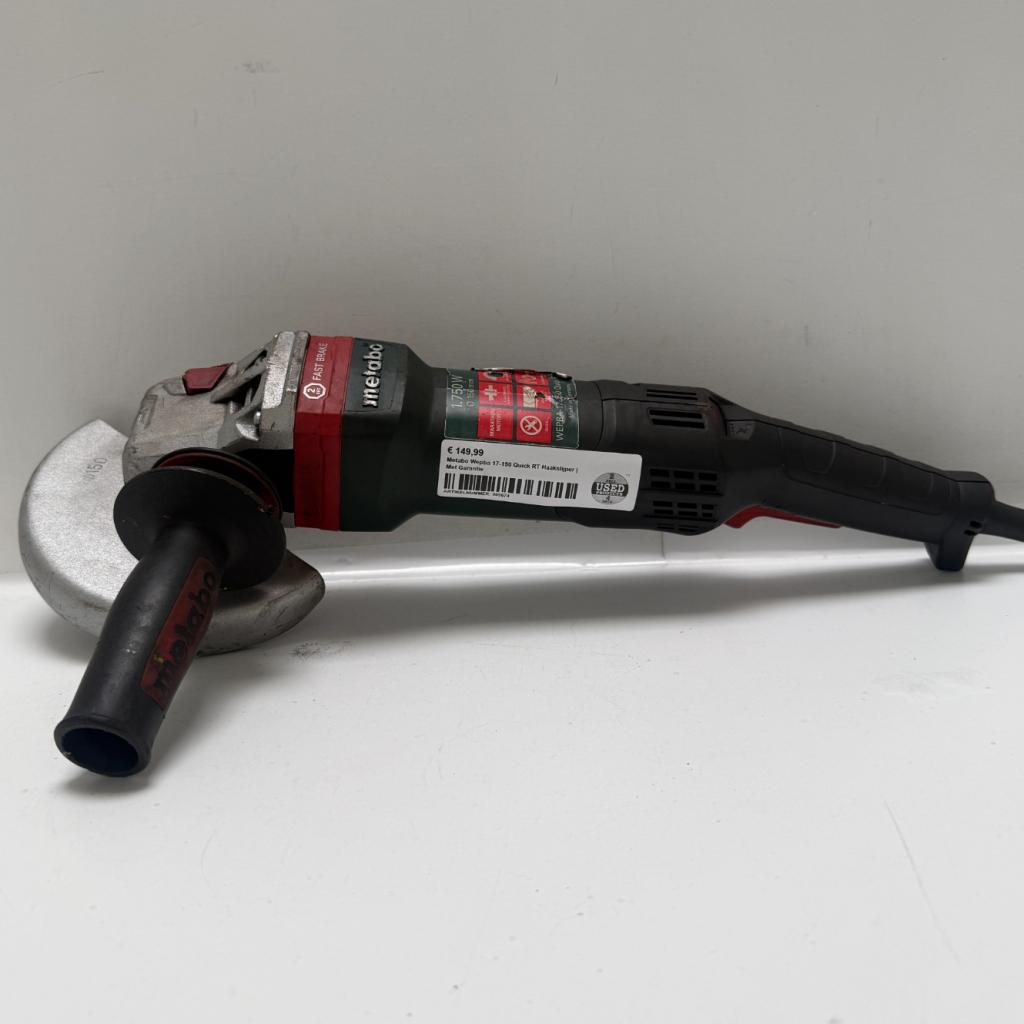 Metabo Wepba 17-150 Quick RT Haakselijper | Met Garantie, Metabo, Zo goed als nieuw, Support@metabo.com, Metabo Corporation, Metabo-Werke GmbH, 
72622 Nürtingen
Germany