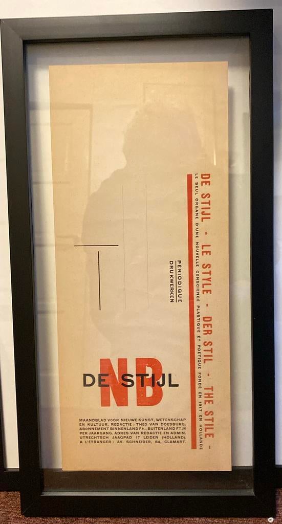 Nieuwe beelding. De stijl Doesburg Mondriaan, Ophalen of Verzenden