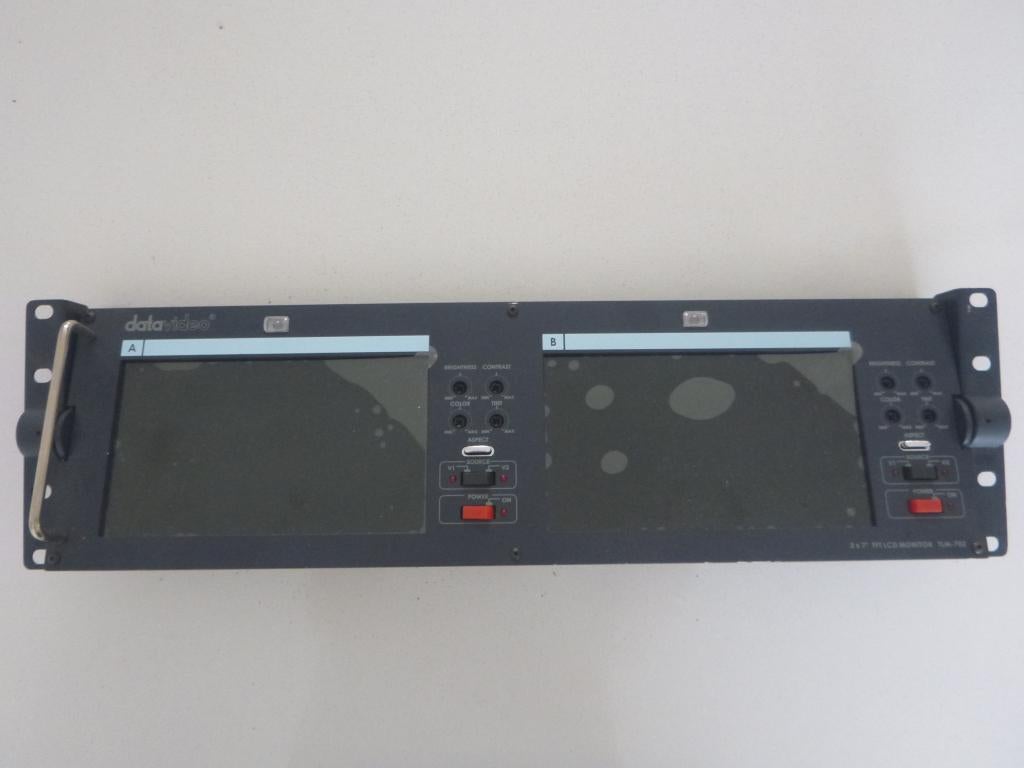 Datavideo Dual video screen 7 inch, Ophalen of Verzenden, Zo goed als nieuw, Audio